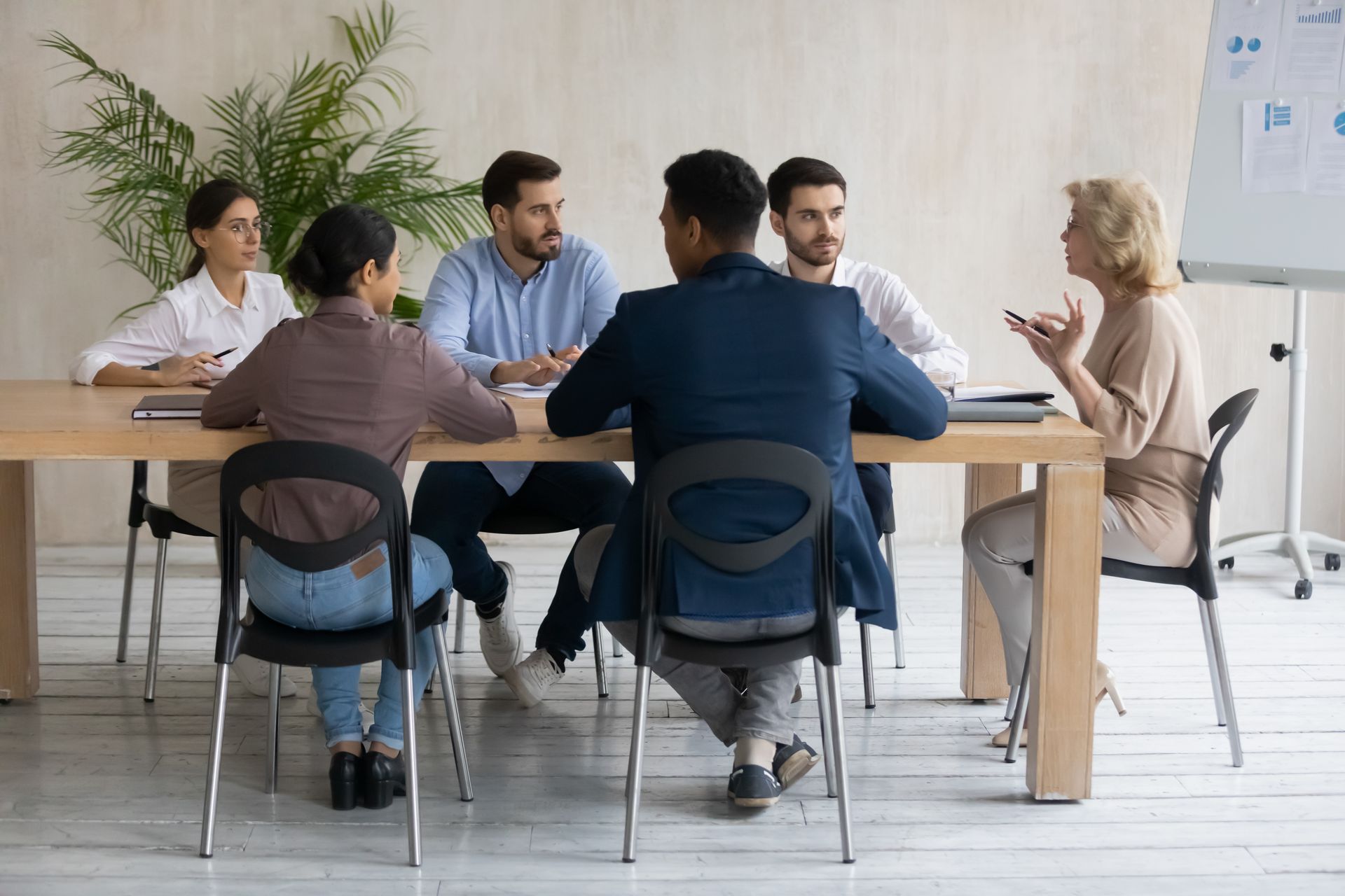Cours de langues collectifs pour professionnels